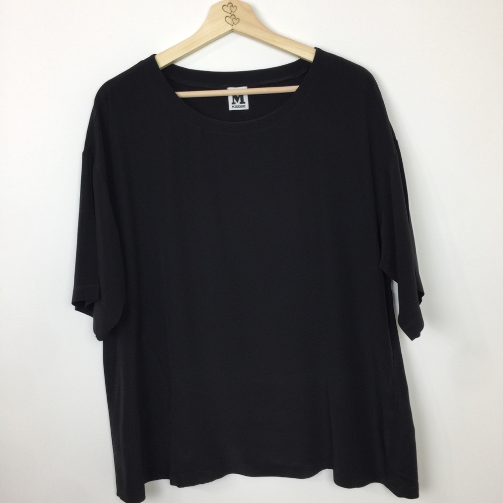 M Missoni Black Top Silk - Picture 3 of 8